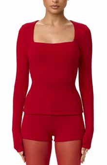 Square Neck Crop Top