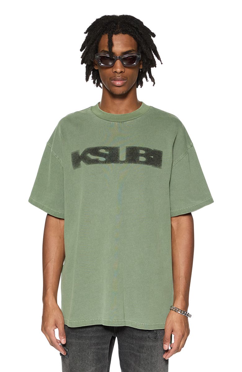 Ksubi World Order Ekcess Hash Cotton Graphic T-Shirt, Alternate, color, 