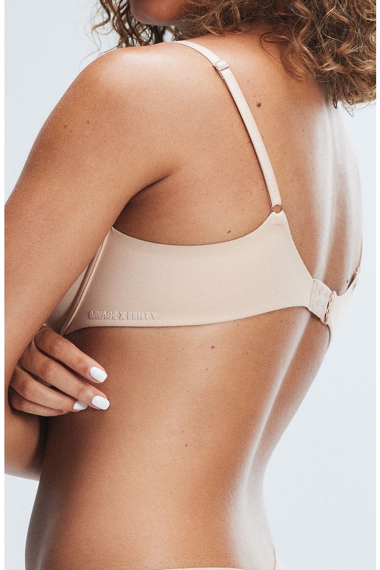 Soft N' Savage Padded Demi Bra, Alternate, color, HONEY NUDE