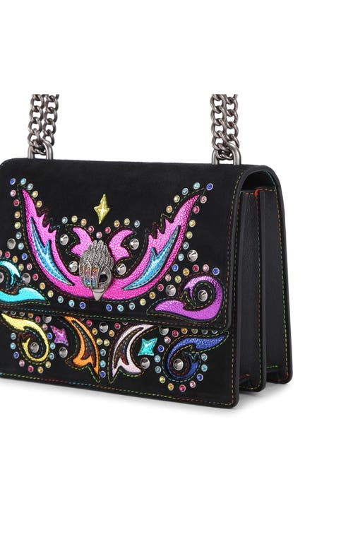 Kurt Geiger London Shoreditch Western Leather Crossbody Bag In Multi
