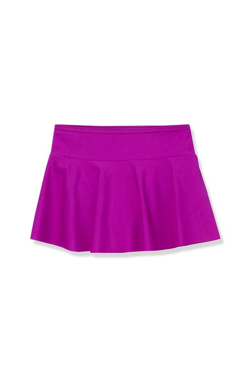 LANDS' END LANDS' END GIRLS SLIM SWIM MINI SKIRT SWIM BOTTOMS