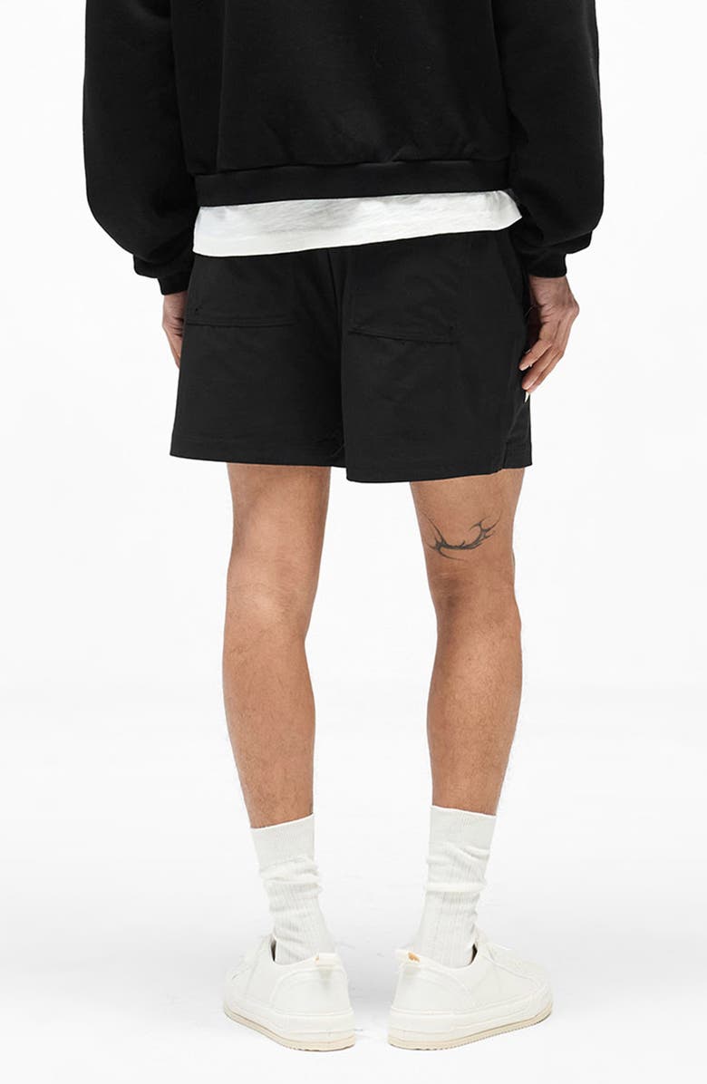 Represent Nothing Faster Swim Trunks, Alternate, color, Jet Black