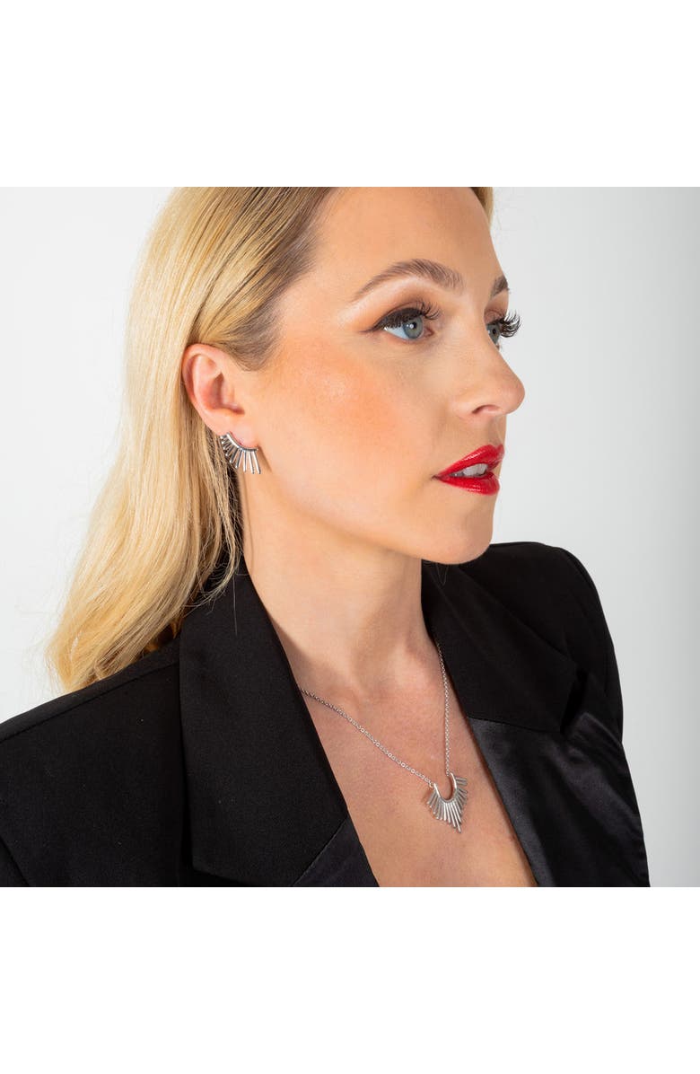 Lucy Quartermaine Temple Pendant, Alternate, color, Sterling Silver