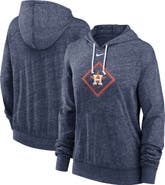 Nike Women's Nike Navy Houston Astros Diamond Icon Gym Vintage Lightweight Hooded Top