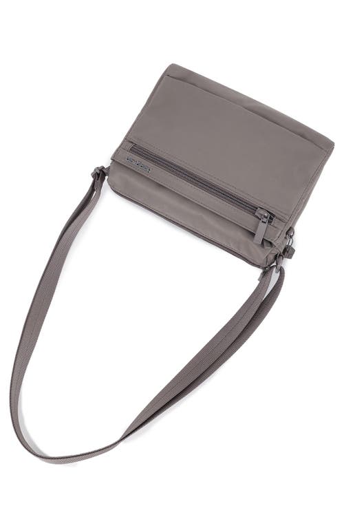 Hedgren Eye Rfid Water Repellent Shoulder Bag In Sepia