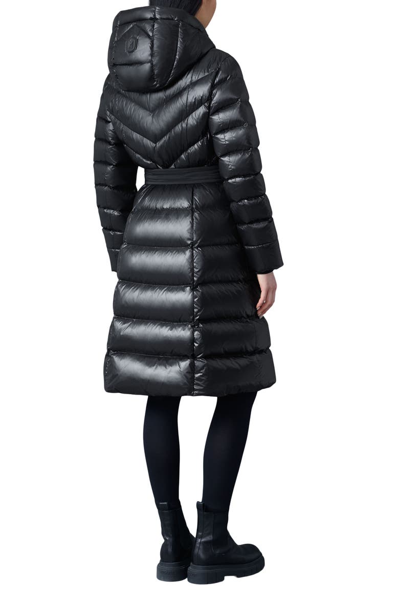Coralia-Z Down Puffer Coat, Alternate, color, BLACK