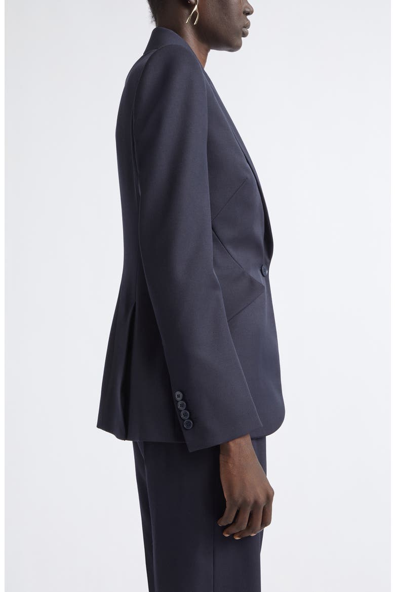 Strong Shoulder Wool Jacket, Alternate, color, INDIGO