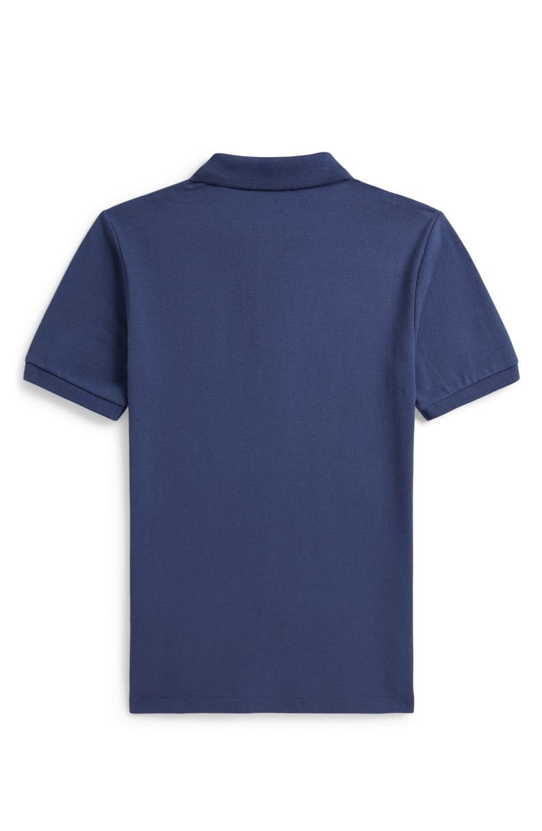 Polo Ralph Lauren Kids' Embroidered Polo Bear Cotton Piqué Polo, Alternate, color, Old Royal
