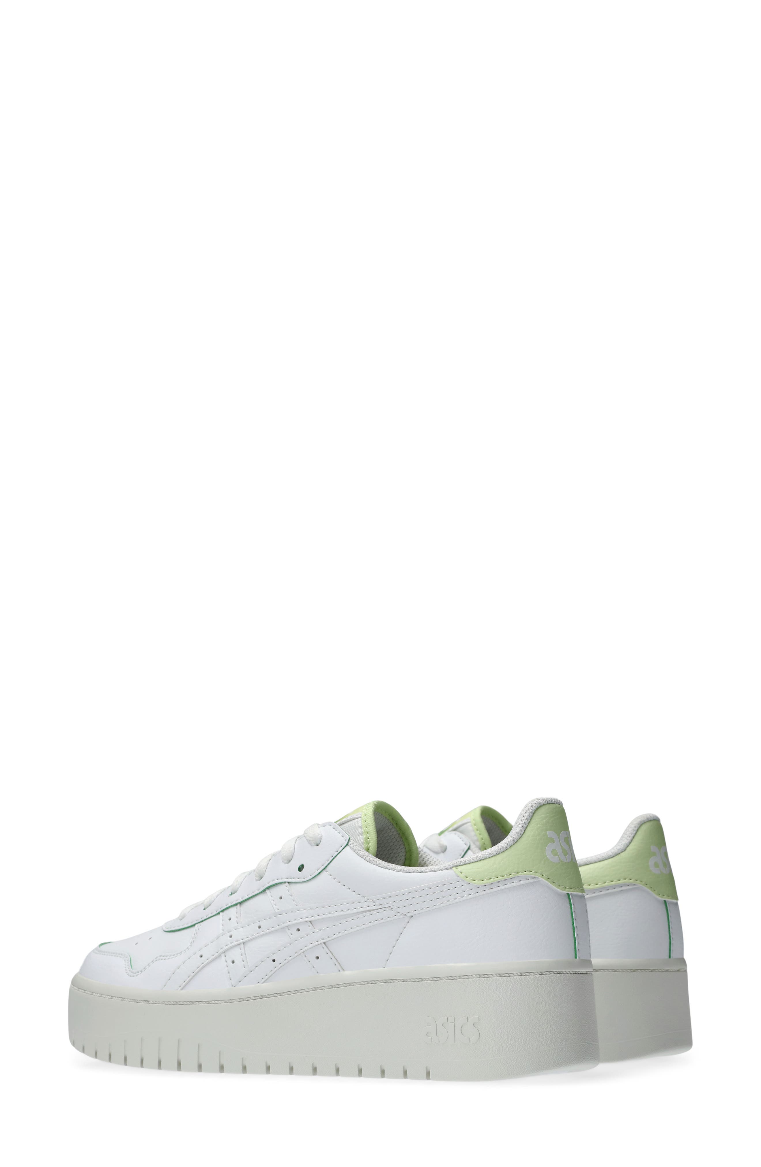 ASICS<sup>®</sup> Japan S Platform Sneaker, Alternate, color, White/Cool Matcha