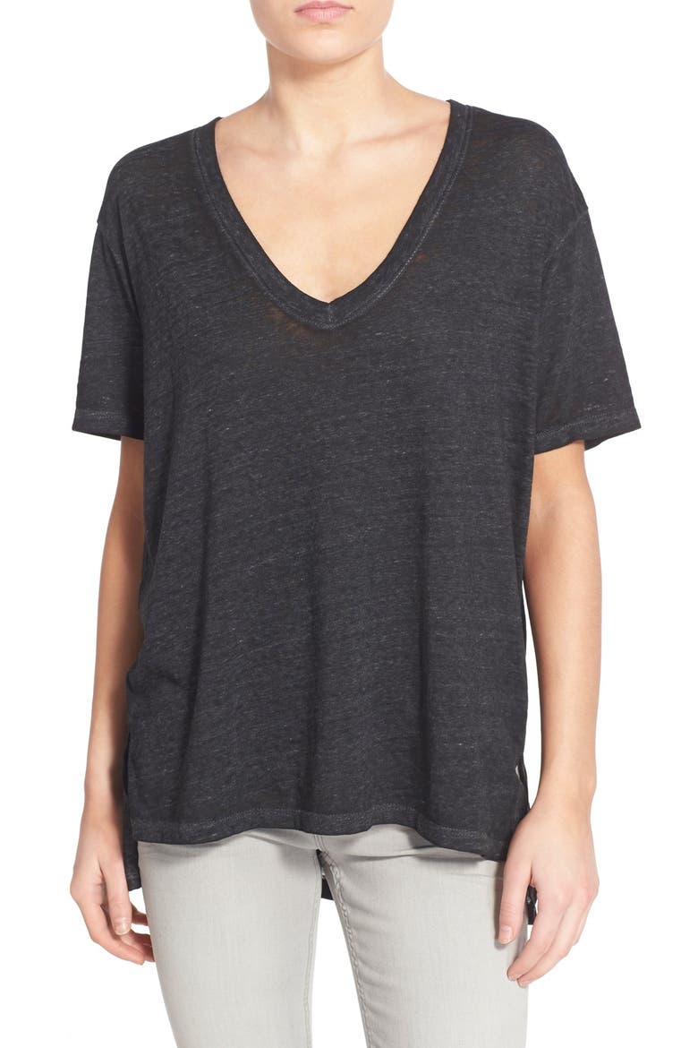 Burnout Tee, Main, color, BLACK