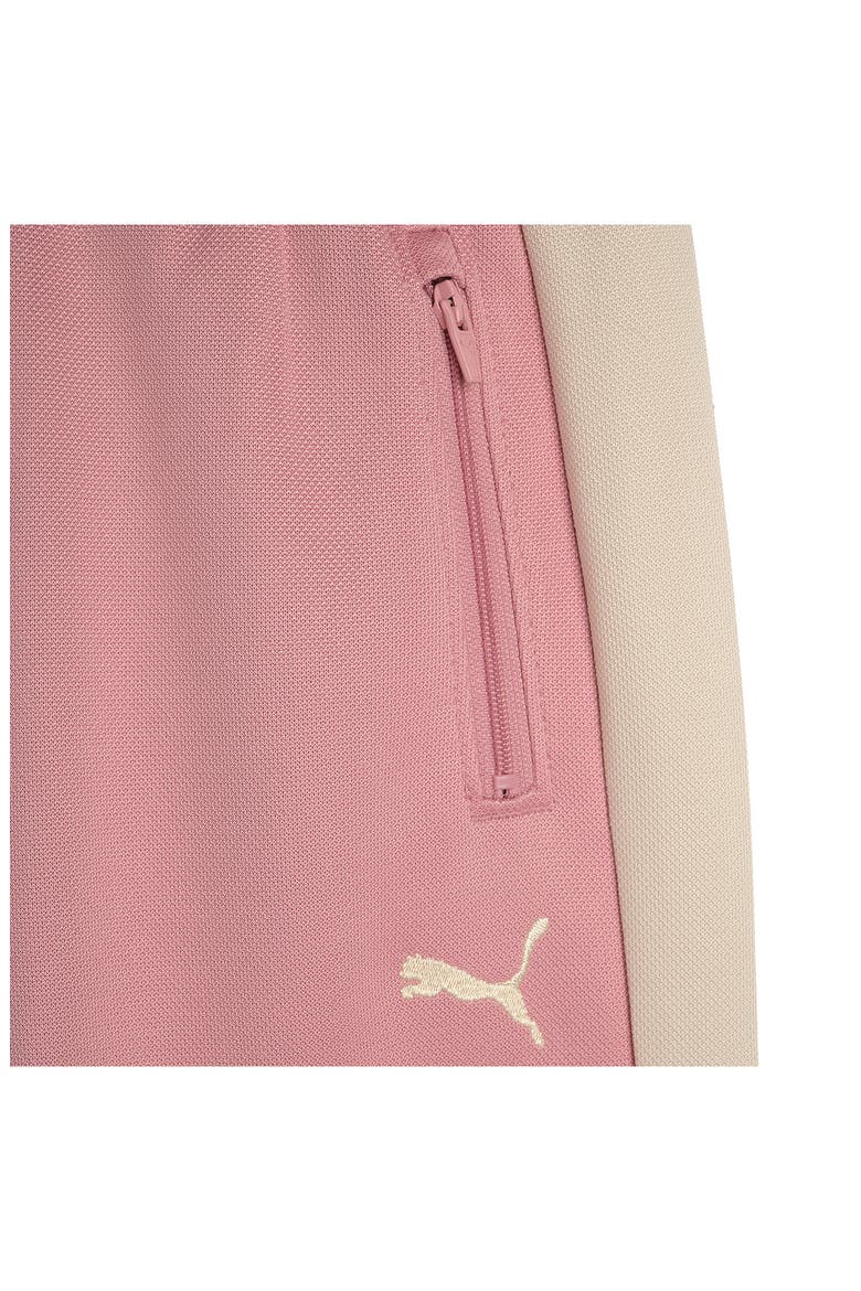 Kids' T7 Foundations Straight Leg Piqué Track Pants, Alternate, color, BEYOND PINK