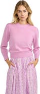 Marea Puff Sleeve Cashmere Crewneck