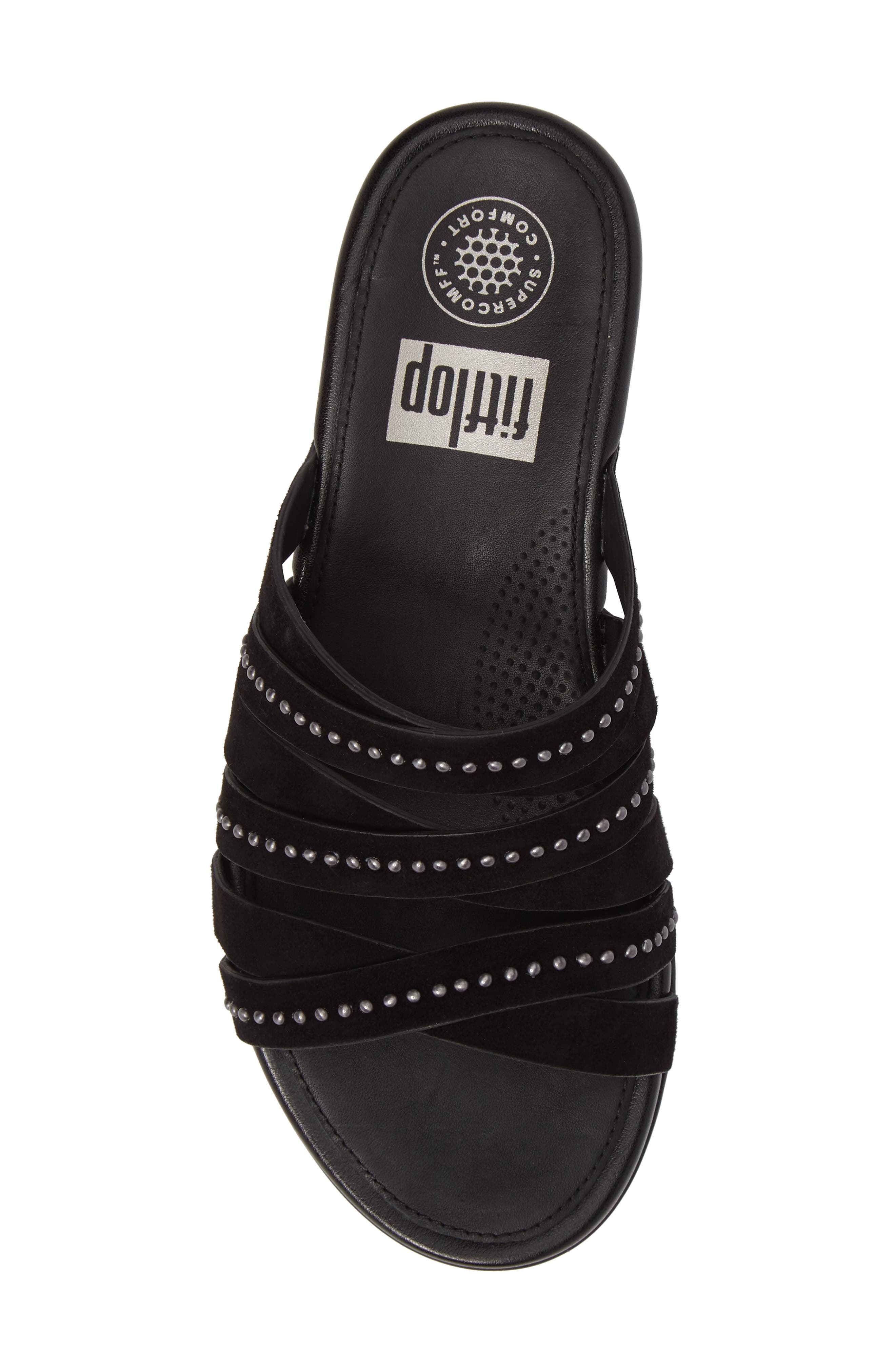 FitFlop <sup>™</sup> Lumy Wedge Slide Sandal, Alternate, color, 