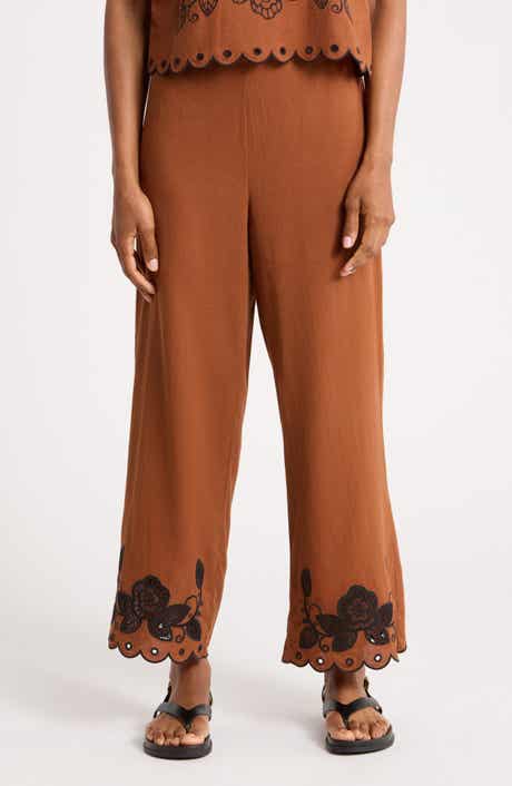 Embroidered Pants