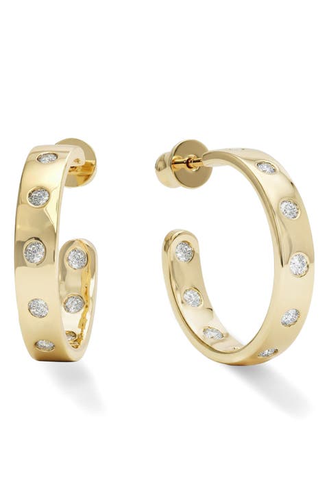 Ashley Rodeo Hoop Earrings