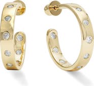 Melinda Maria Ashley Rodeo Hoop Earrings