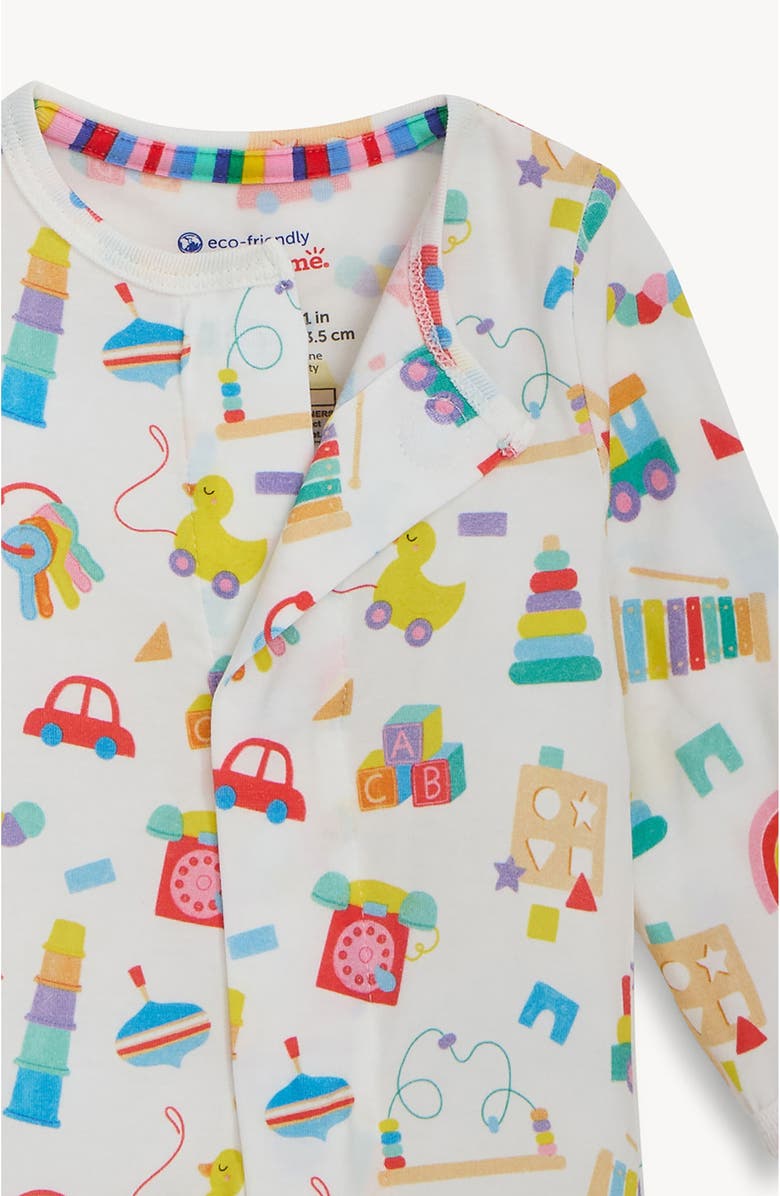 Magnetic Me Play All Day Magnetic Convertible Footie, Alternate, color, White