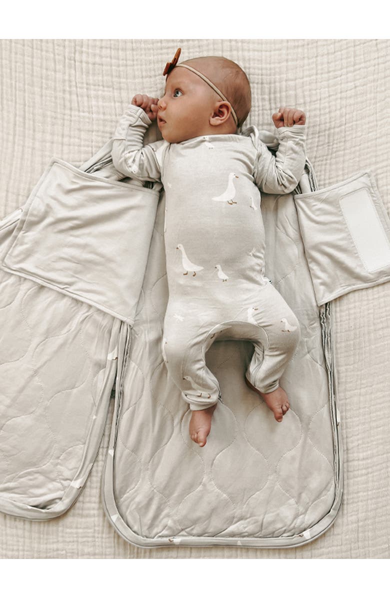 gunamuna Swaddle Sleep Bag, 1.0 TOG - Baby, Alternate, color, Goose