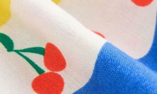 Next Kids' Cotton & Linen Button-up Dress In Multi