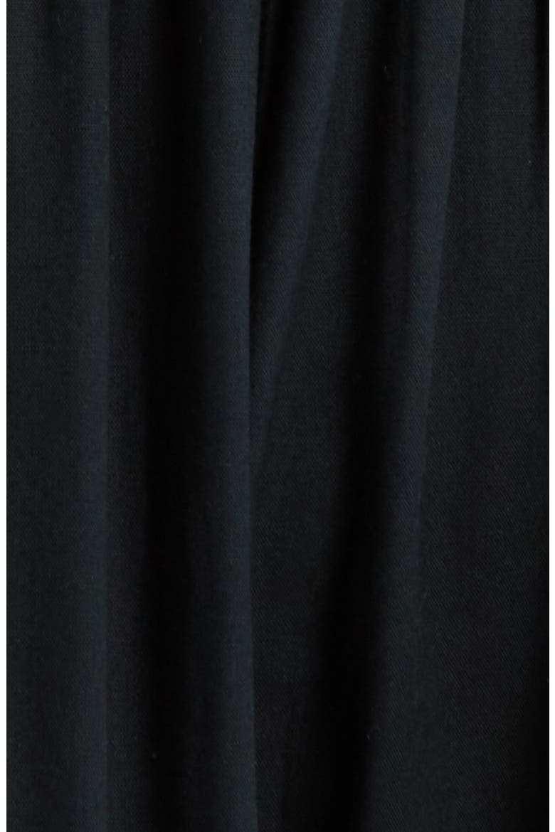 Ruffle Cover-Up Sundress, Alternate, color, BLACK