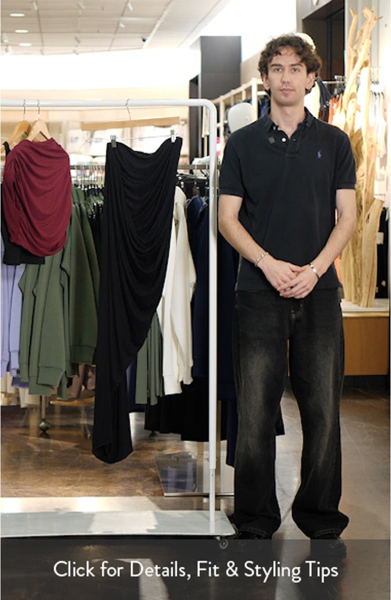 High Slit Maxi Skirt, sales video thumbnail