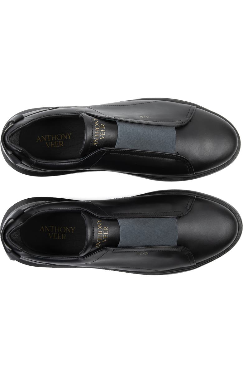 Anthony Veer Lucas Laceless Sneaker, Alternate, color, Black