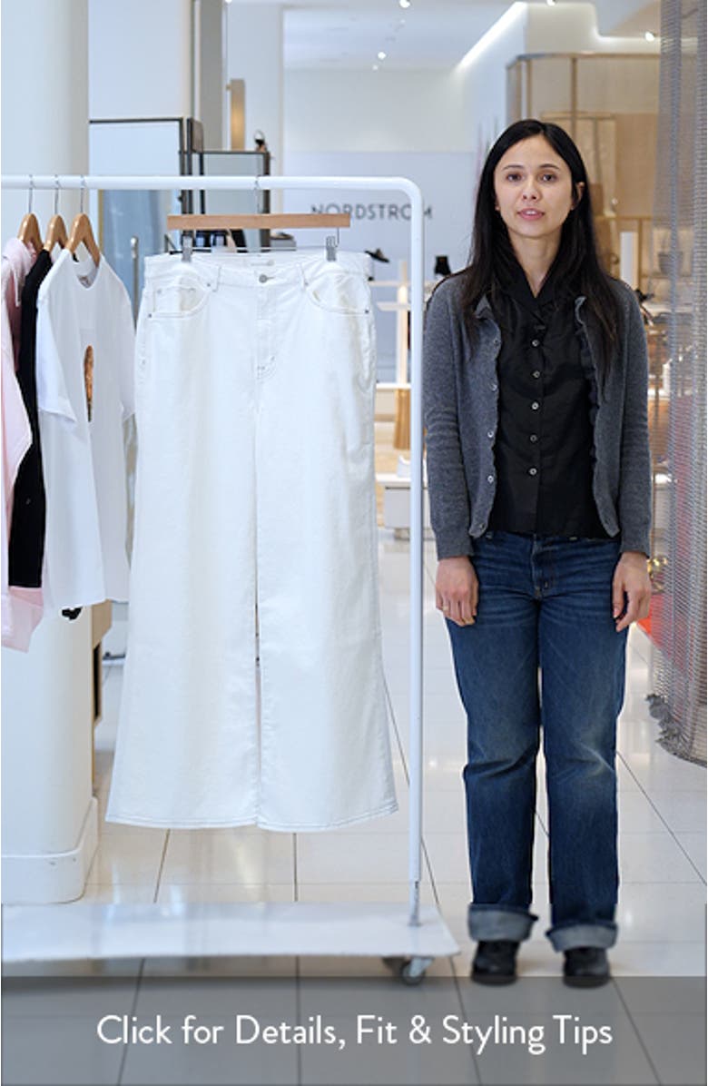 High Waist Wide Leg Jeans, sales video thumbnail