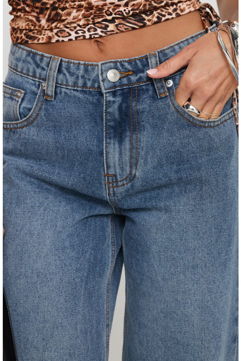 Everlong Wide Leg Jeans, Alternate, color, MID BLUE WASH