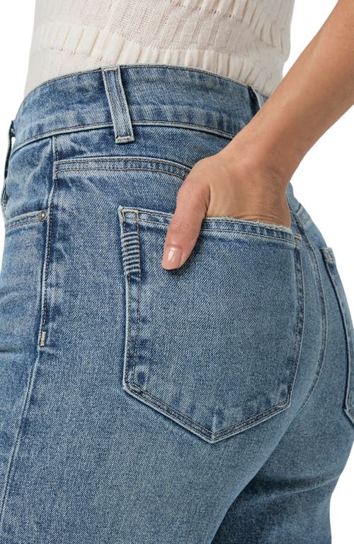 Shop Paige Sasha High Waist Ankle Wide Leg Jeans In Costar