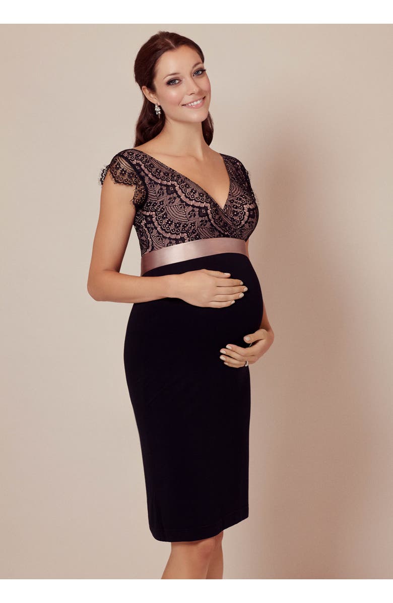 Tiffany Rose Maternity Rosa Maternity Dress, Alternate, color, Vintage Blush