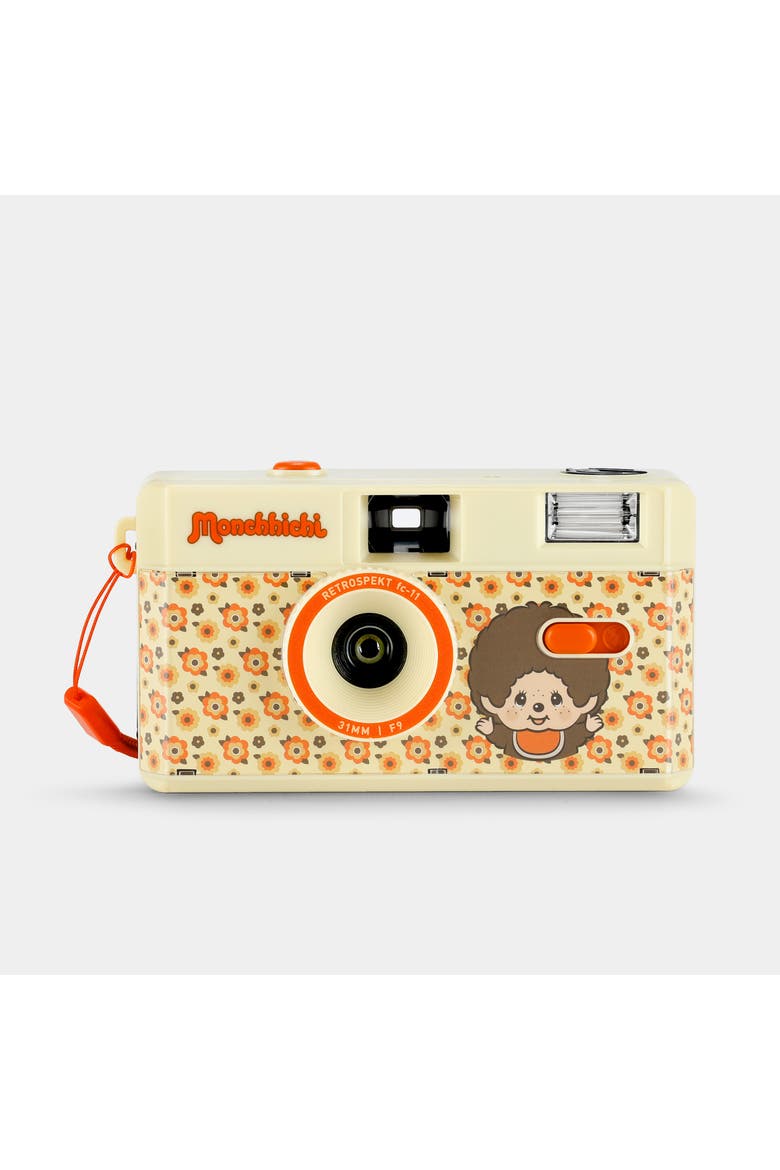 Monchhichi Retro Flowers FC-11 35mm Camera, Main, color, Yellow
