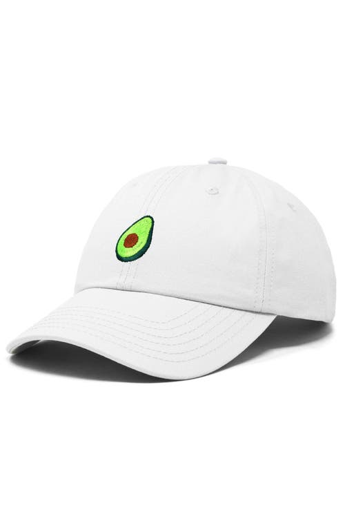 DALIX DALIX AVOCADO EMBROIDERED FOOD HAT 