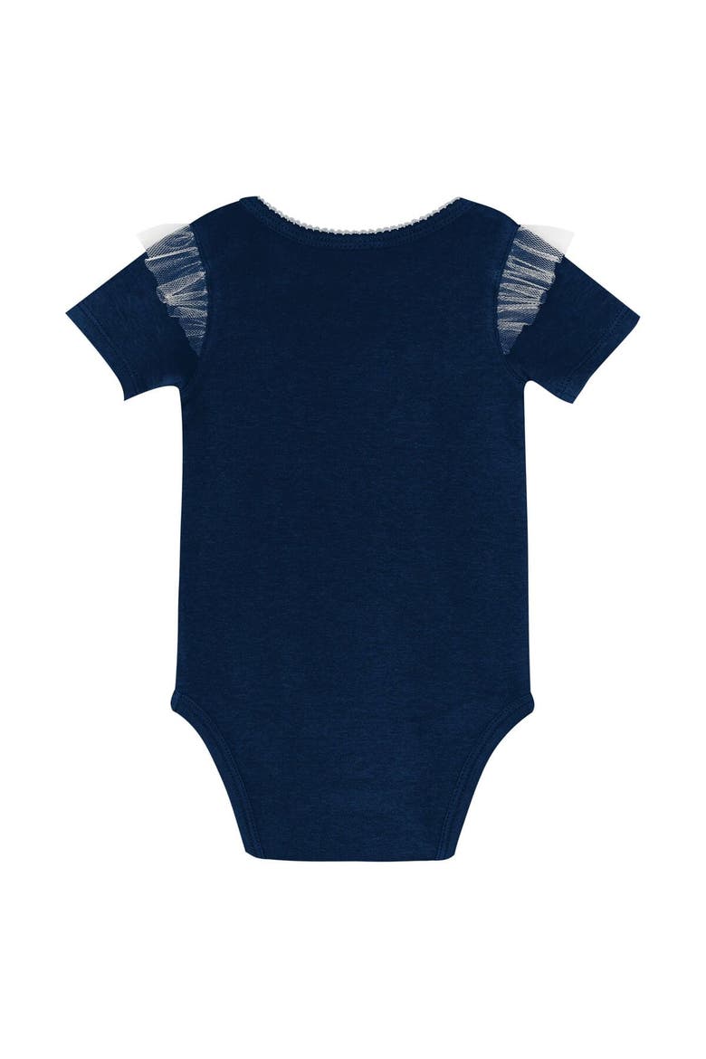 Girls Infant Outerstuff Dallas Cowboys My Team Rocks Bodysuit and Skirt Set, Alternate, color, Navy