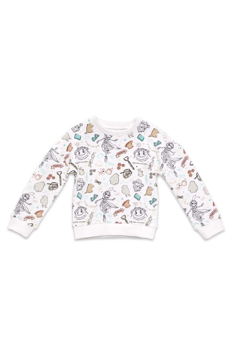 Bellabu Bear Kids IF Keep Believing Crewneck Sweatshirt, Main, color, If Keep Believing