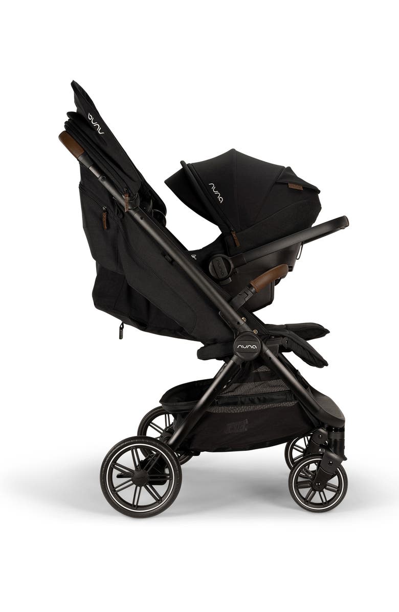 Nuna TRVL<sup>™</sup> Compact Dubl Stroller, Alternate, color, Caviar