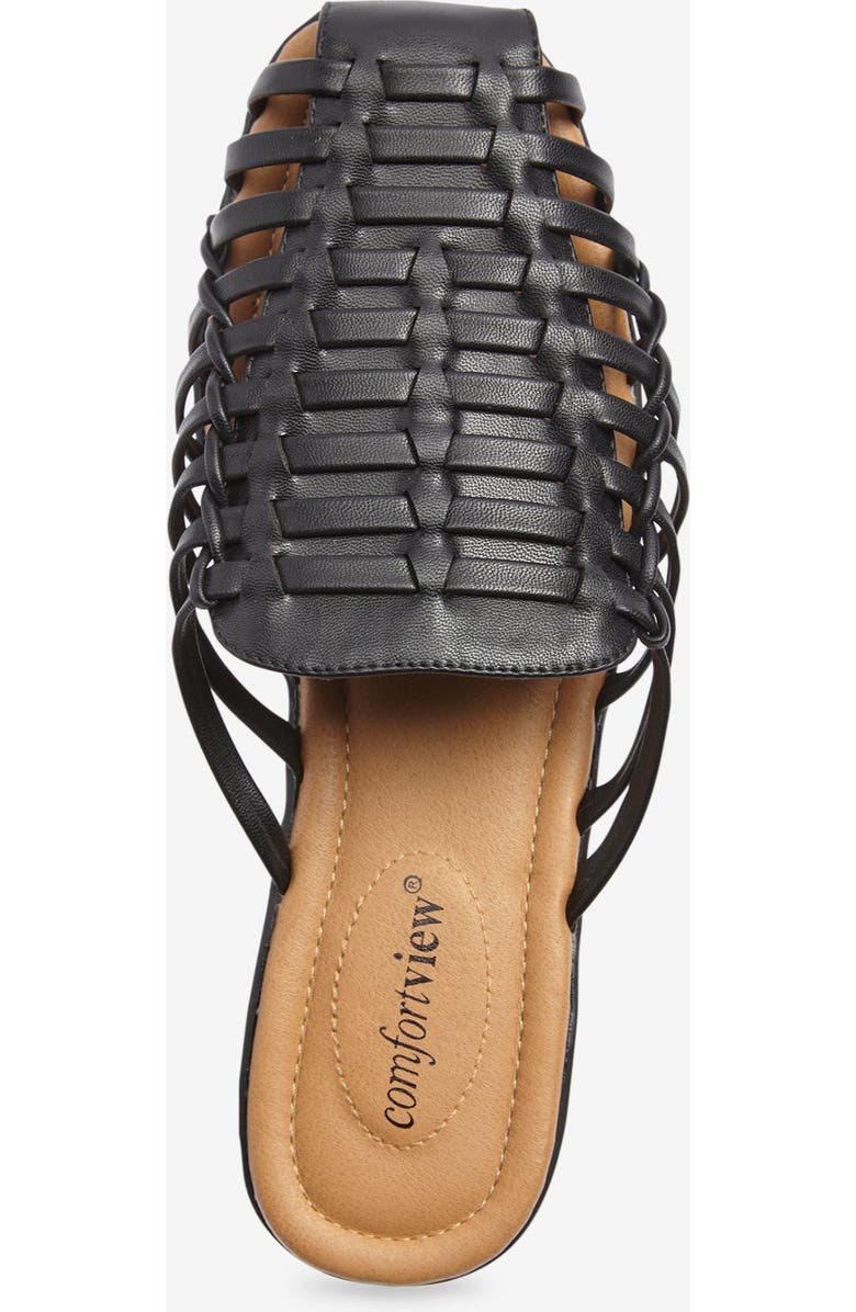 Comfortview The Wendy Slip On Mule, Alternate, color, Black