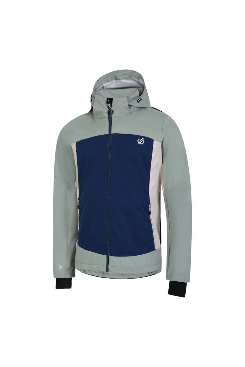 Mountaineer Soft Shell Jacket, Alternate, color, Moonlight Denim  Lilypad