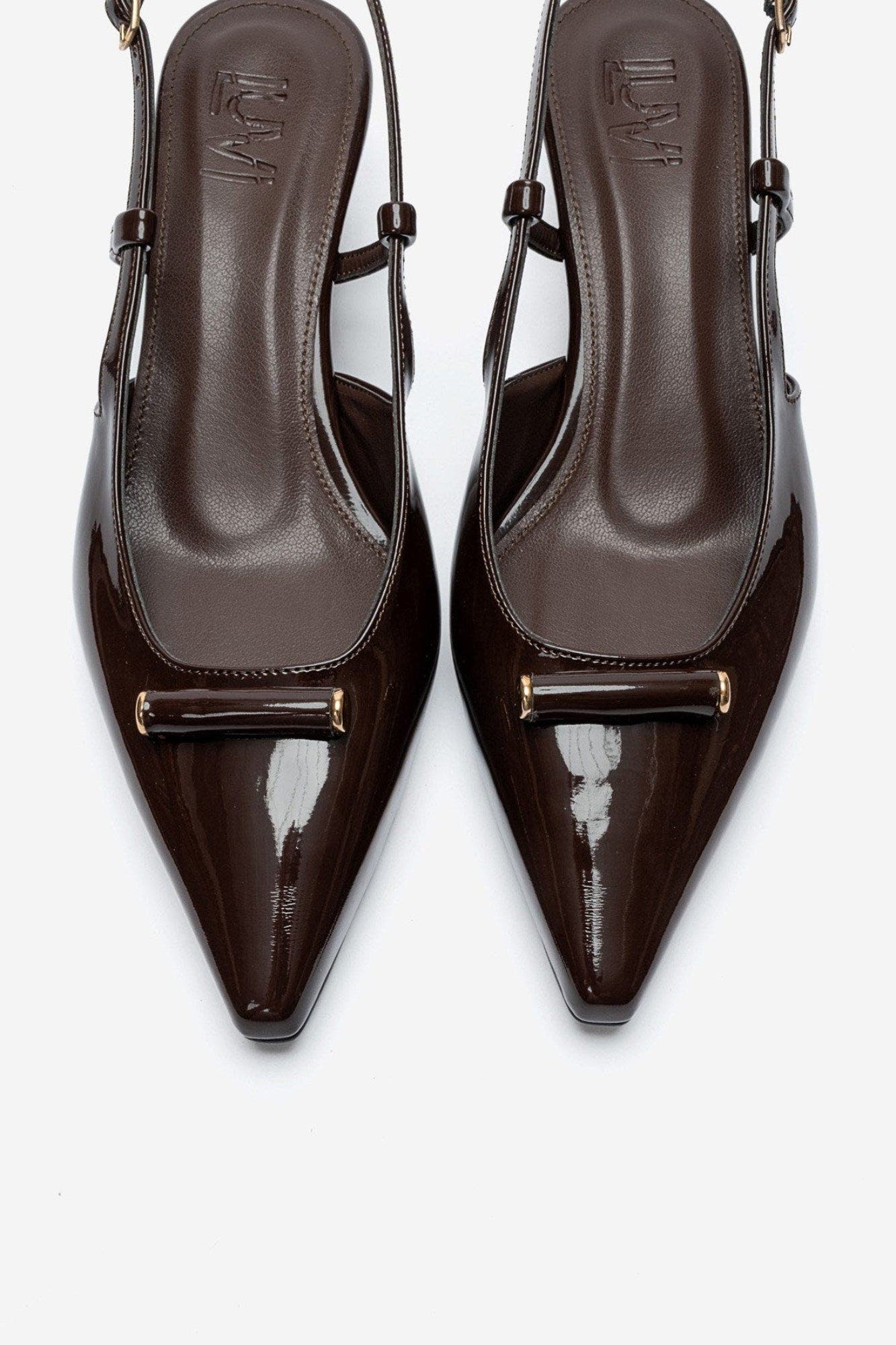 Vhea Slingback Pump, Alternate, color, Brown Patent