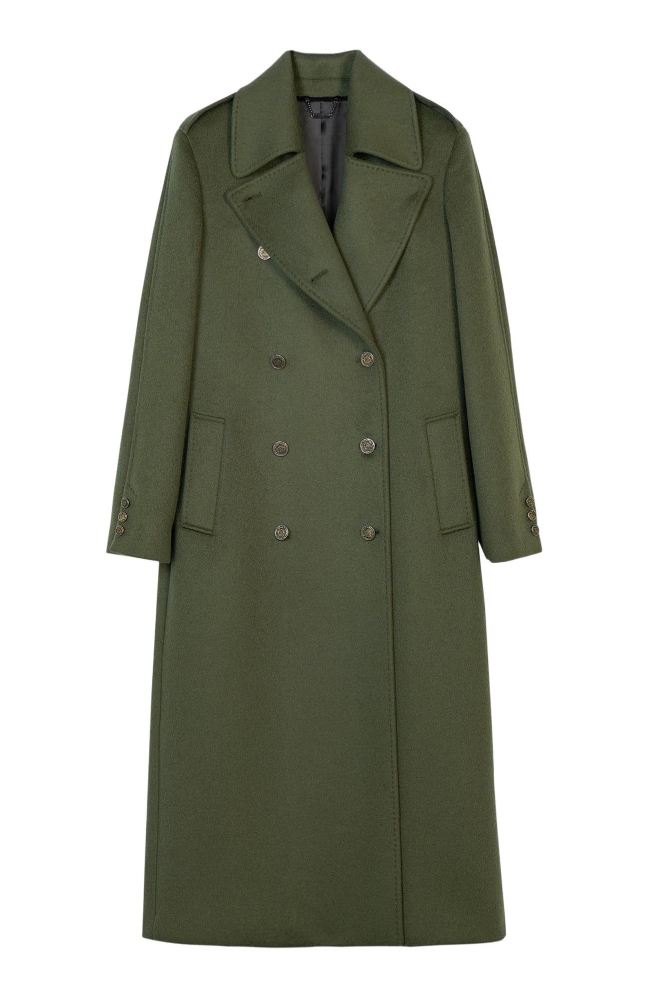 Double-Breasted Cashmere Coat - image 4