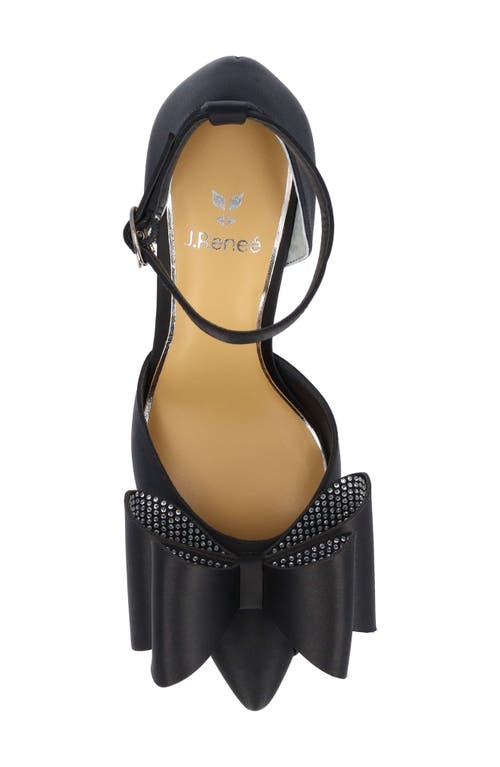 J. RENEÉ J. RENEÉ PAMMIE POINTED TOE ANKLE STRAP PUMP