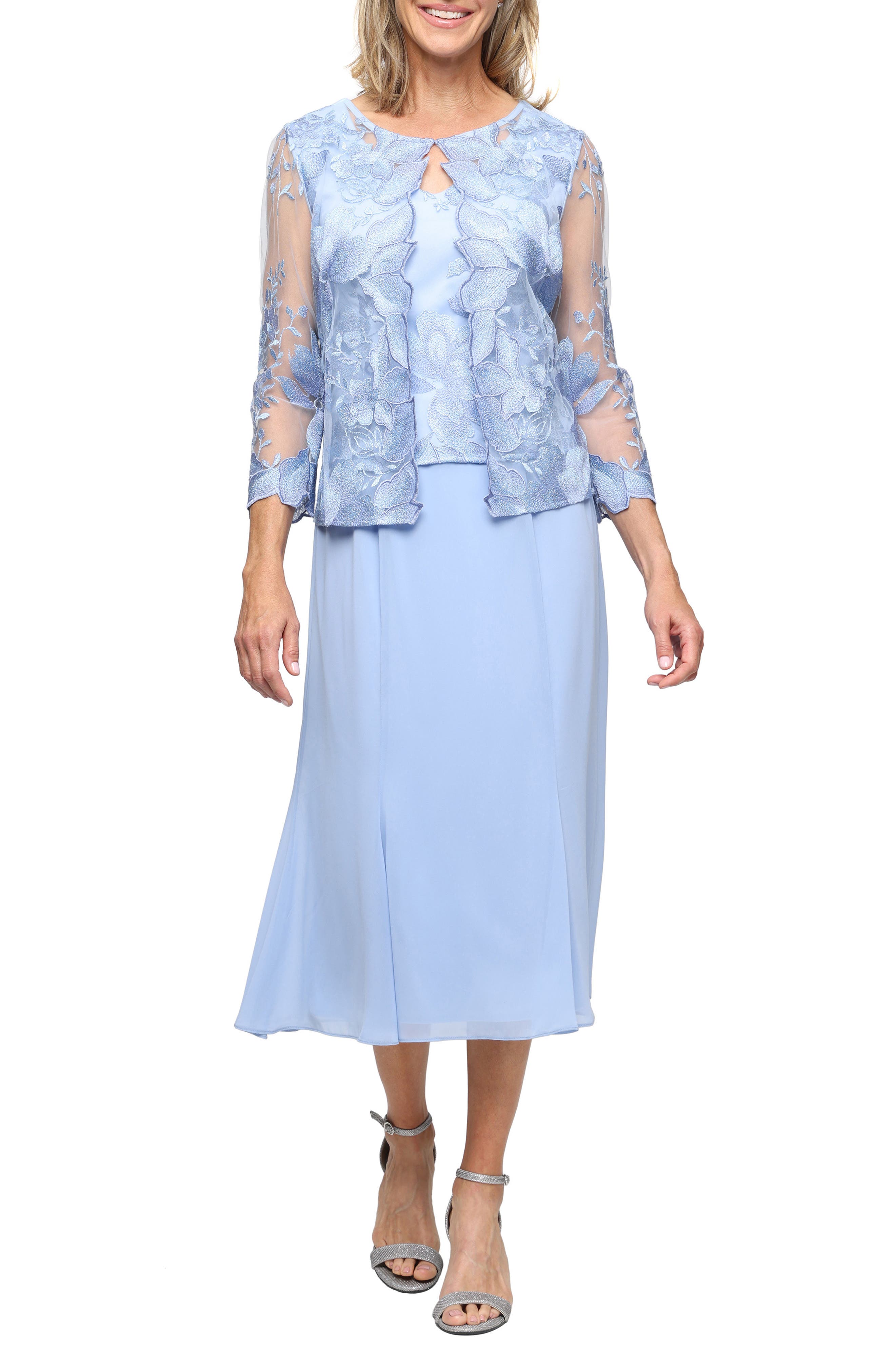 Mock Jacket Midi Dress - image 5