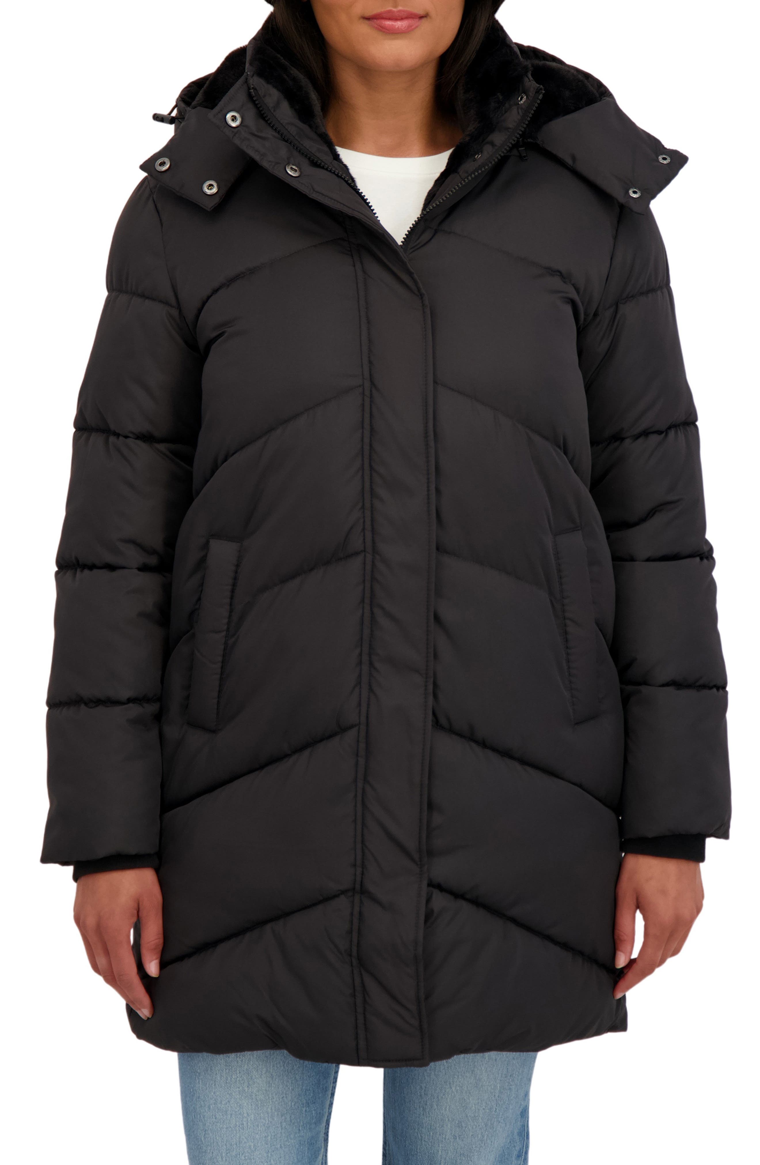 Sebby Quilted Hooded Puffer Jacket