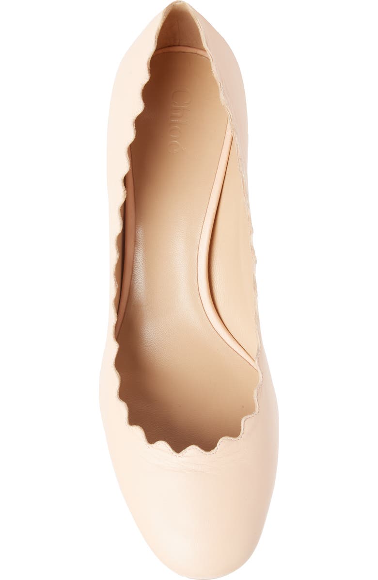 Chloé Lauren Scalloped Pump, Alternate, color,