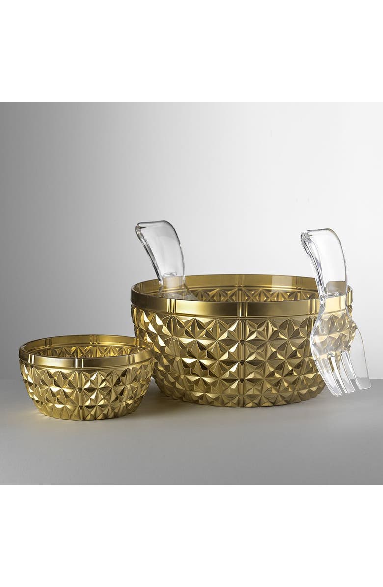 Mario Luca Giusti Churchill Snack/Cereal Bowl, Alternate, color, Gold