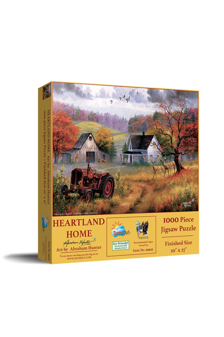 Heartland Home 1000 piece Jigsaw Puzzle for Adults, Main, color, Multicolor