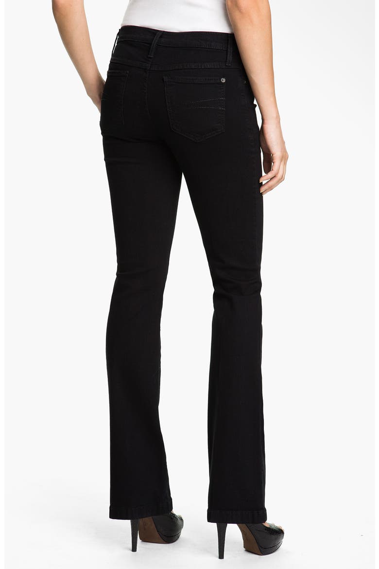 Bootcut Jeans, Alternate, color, OVERDYE BLACK