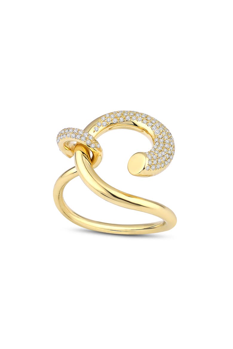 Diamond Ring, Main, color, GOLD