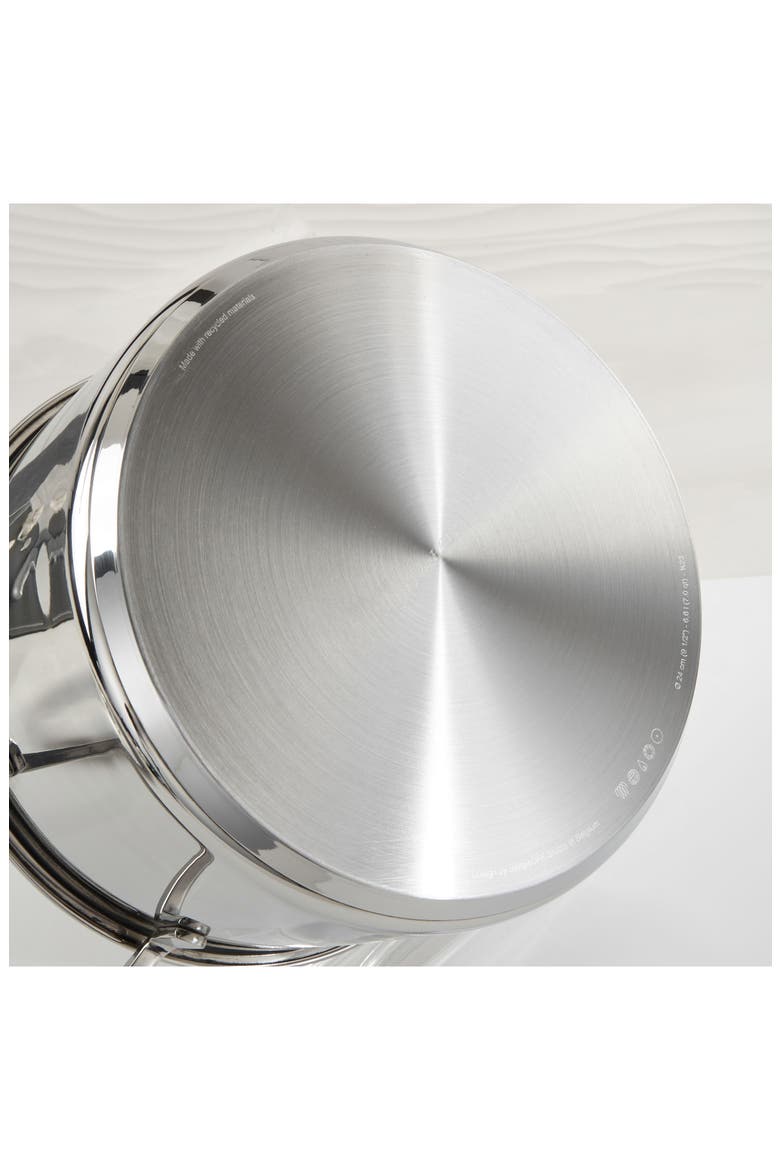 Dina 10-Inch Helix 7-Quart Stockpot, Alternate, color, SILVER