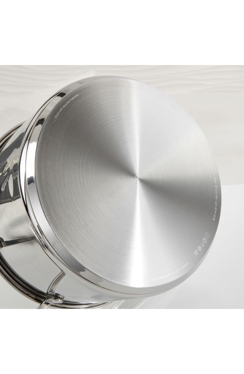 BergHOFF Dina 10-Inch Helix 7-Quart Stockpot, Alternate, color, Silver