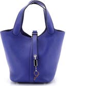 Pre-Owned Hermes Picotin Lock Bag Clemence PM